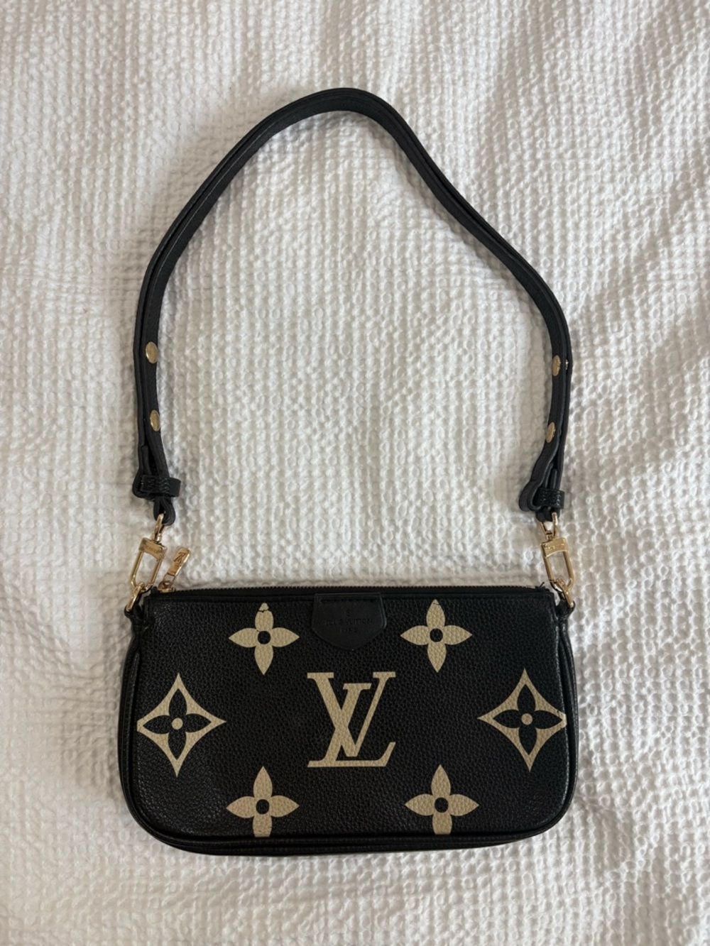 Black & Cream Shoulder Bag